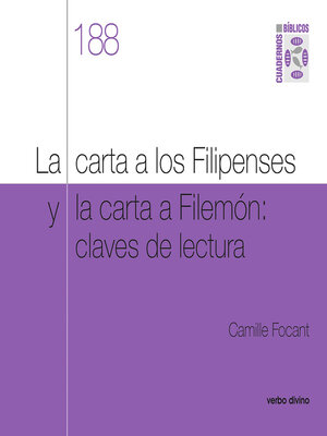 cover image of La carta a los Filipenses y la carta a Filemón